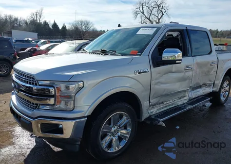 2019 Ford F-150 Lariat из США, поврежденный, VIN 1FTEW1E4XKKC67420